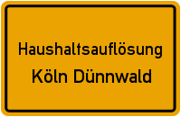 Haushaltsaufösung 51069 Köln Dünnwald